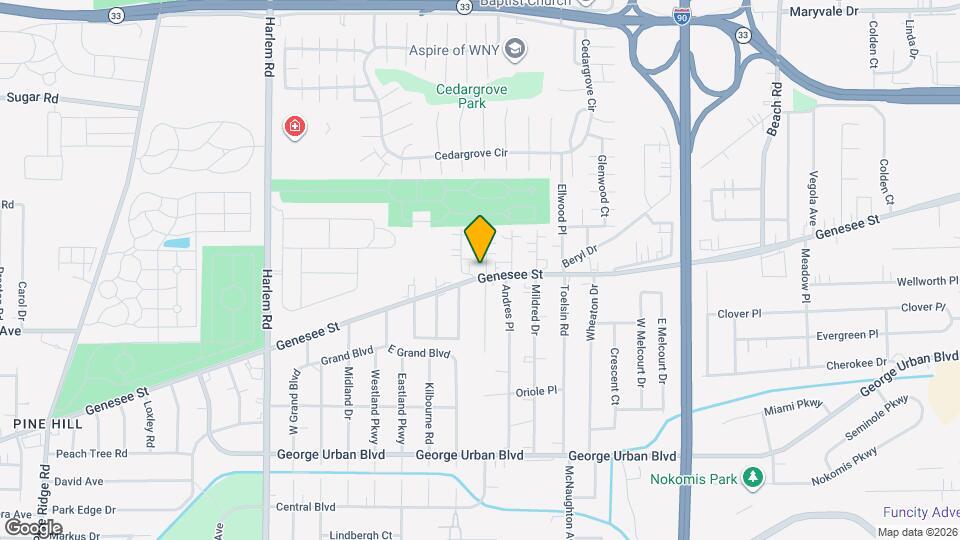 2974 Genesee St, Unit Apartment 12 Map and Location Details