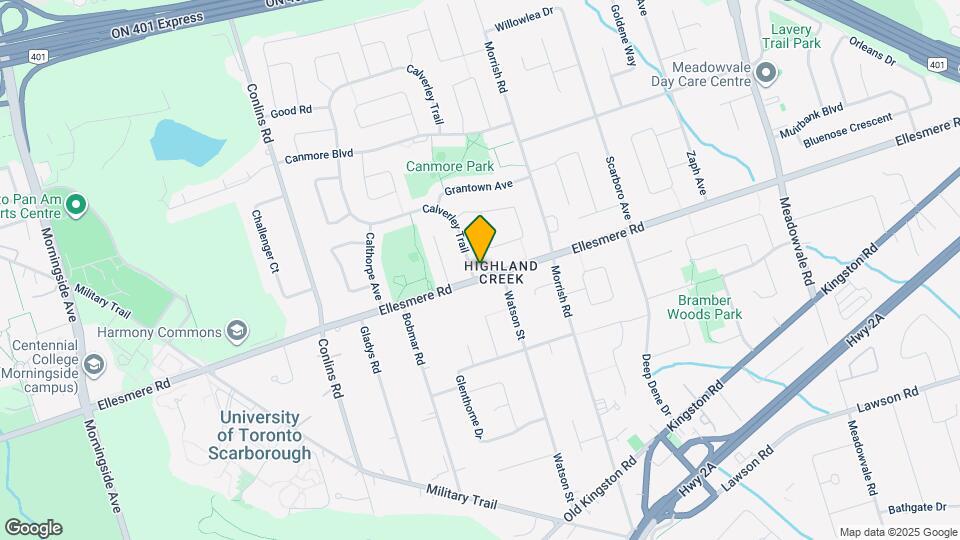 3528 Ellesmere Rd Map and Location Details