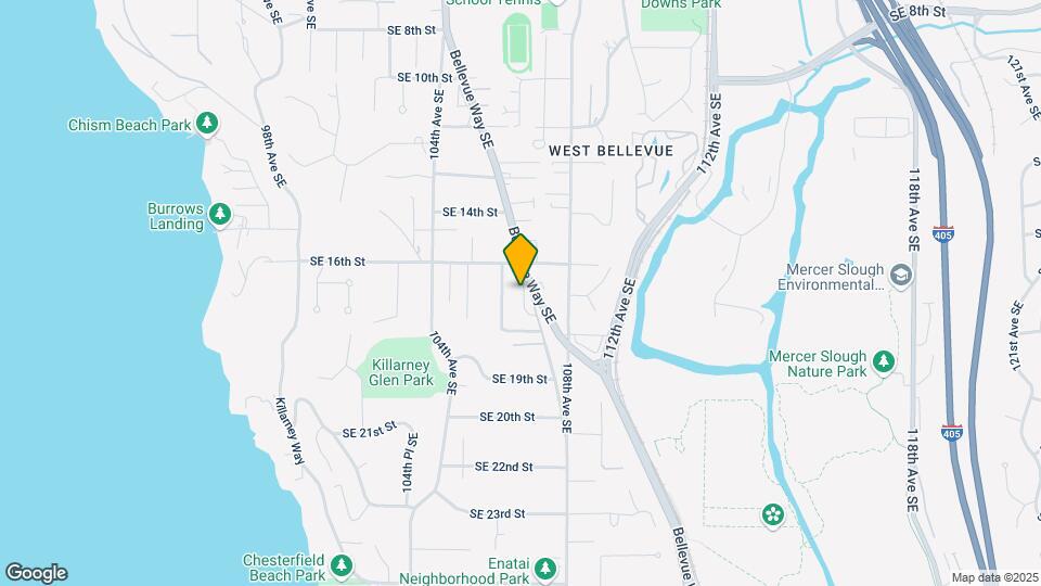1621 107th Ave SE Mapa y Detalles de la Ubicación