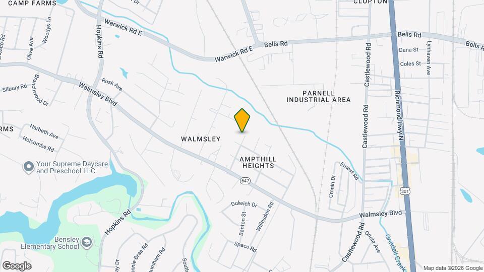 4324 Fluvanna Ave Map and Location Details