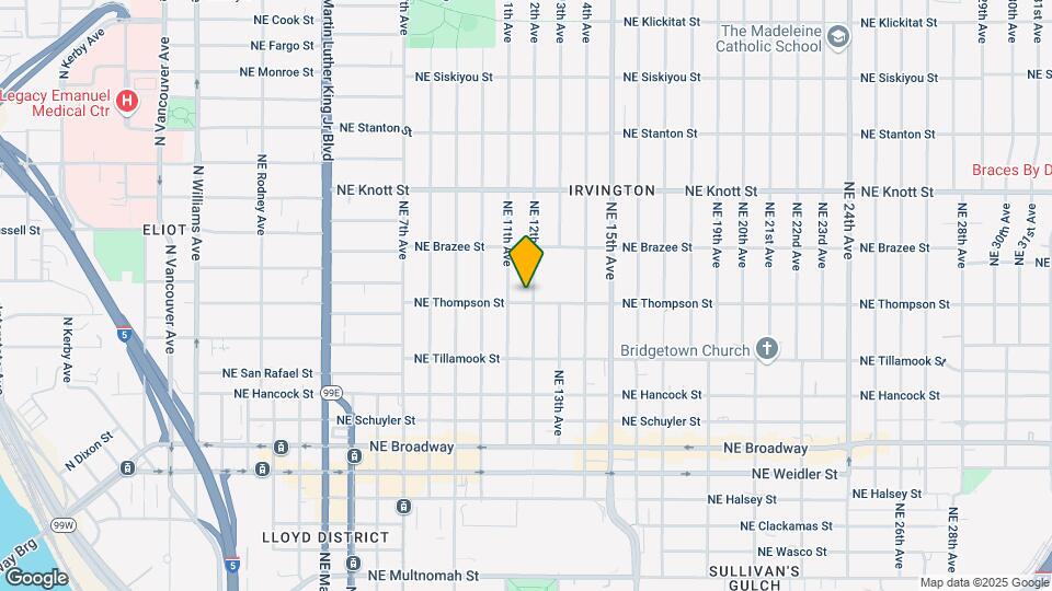 2303 NE 12th Ave Map and Location Details