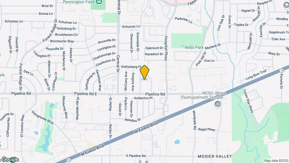 2308 Warwick Ct Map and Location Details