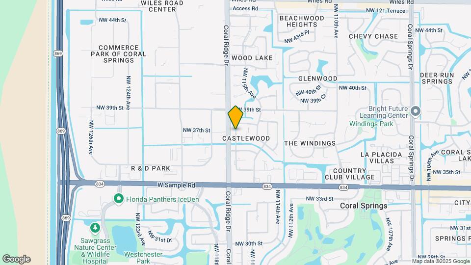3746 NW 116th Ter, Unit 3746 Mapa y Detalles de la Ubicación