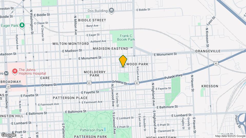 520 N Decker Ave Map and Location Details