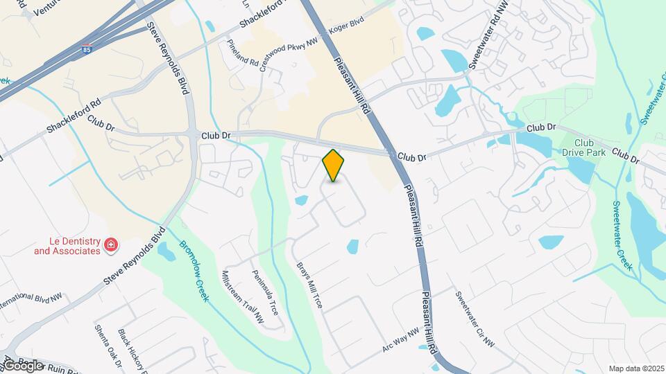 3691 Woodington Pl NW Map and Location Details