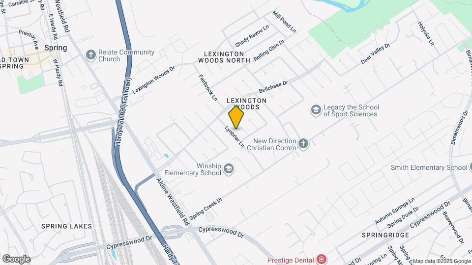 25314 Lynbriar Ln Map and Location Details