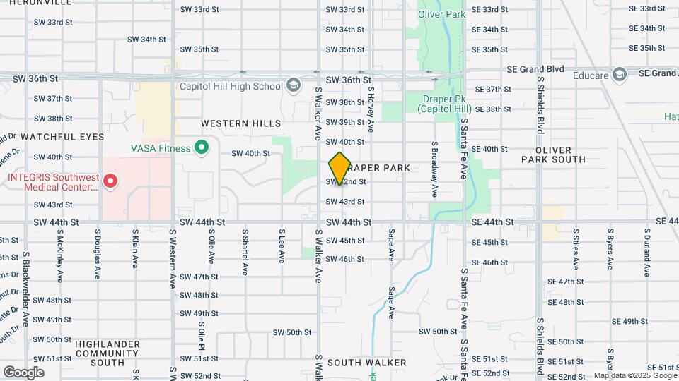 400 SW 42nd St Map and Location Details