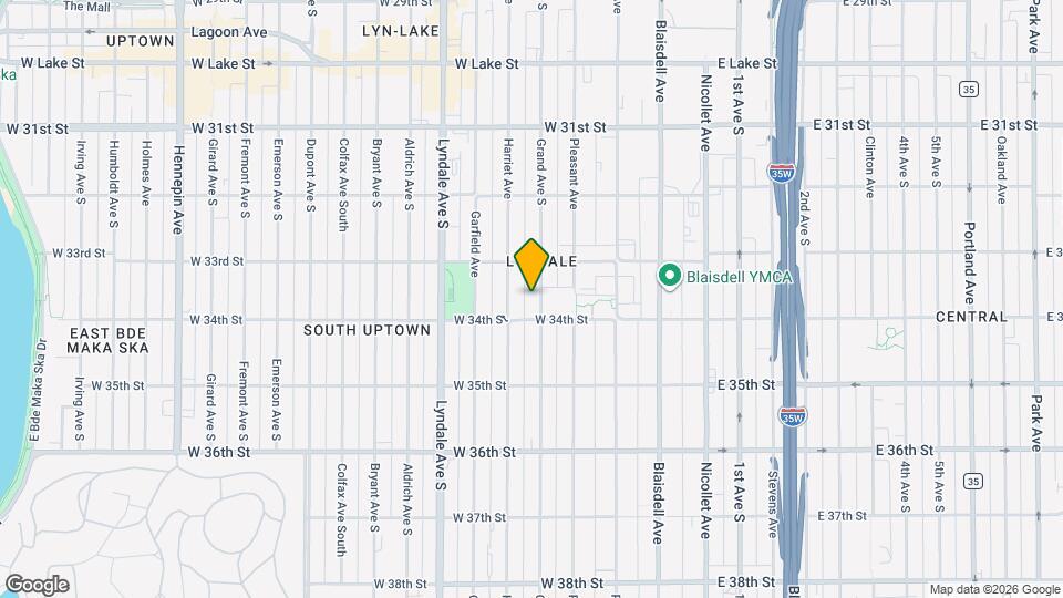 3332 Grand Ave S Map and Location Details