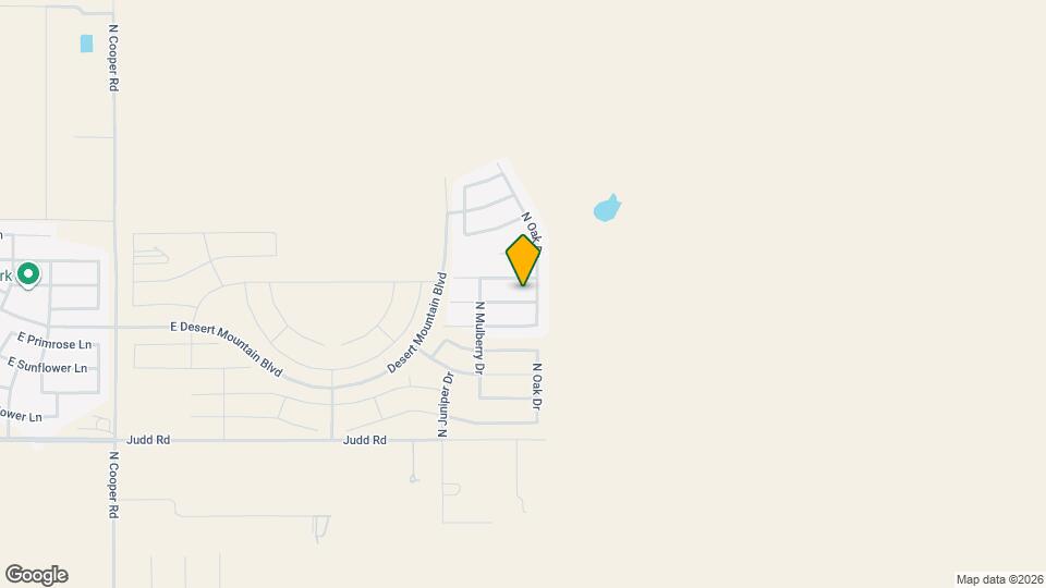 13268 E Marigold Ln Map and Location Details