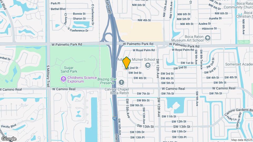 251 SW 15th Ave Map and Location Details