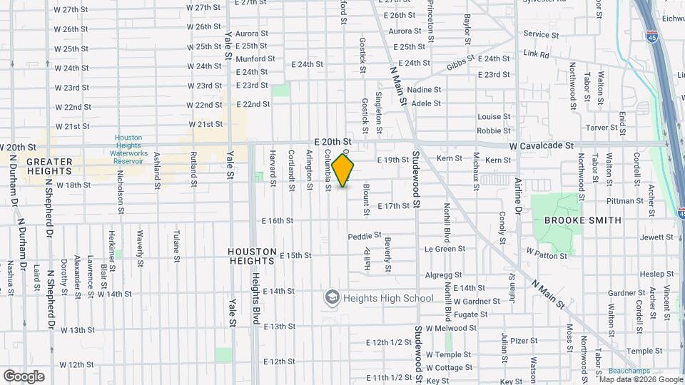 1703 Oxford St Mapa y Detalles de la Ubicación