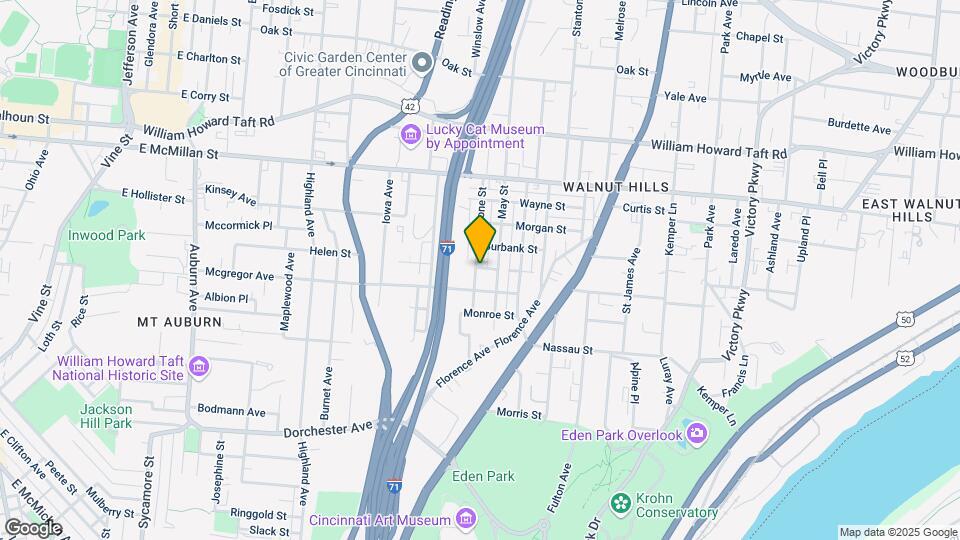 2316 Boone St Map and Location Details