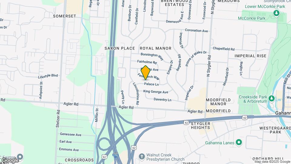 608 Palace Ln Map and Location Details