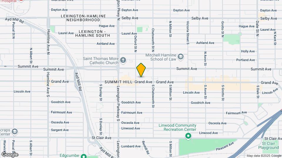 1023 Grand Ave Mapa y Detalles de la Ubicación
