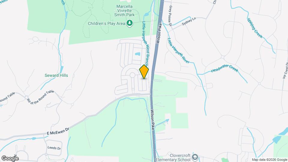 132 Pennystone Cir Mapa y Detalles de la Ubicación