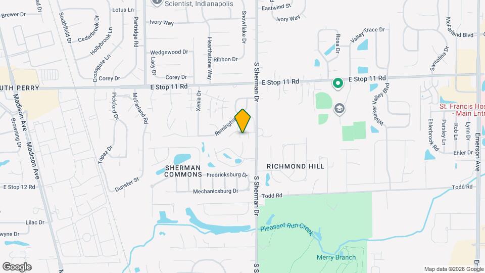 3741 Lima Ct Map and Location Details