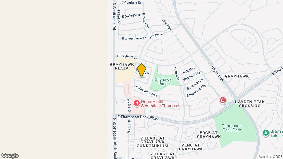 7446 E Journey Ln Map and Location Details