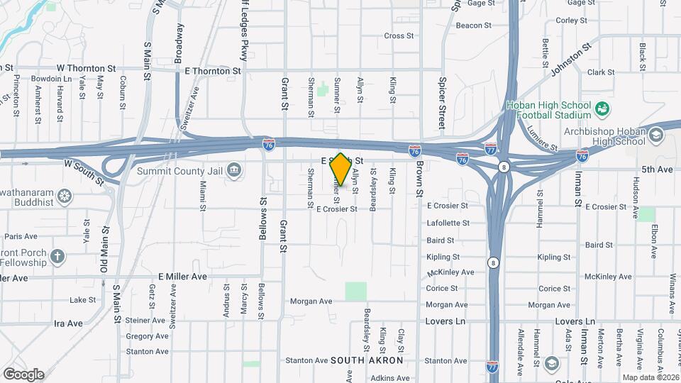 837 Sumner St Mapa y Detalles de la Ubicación