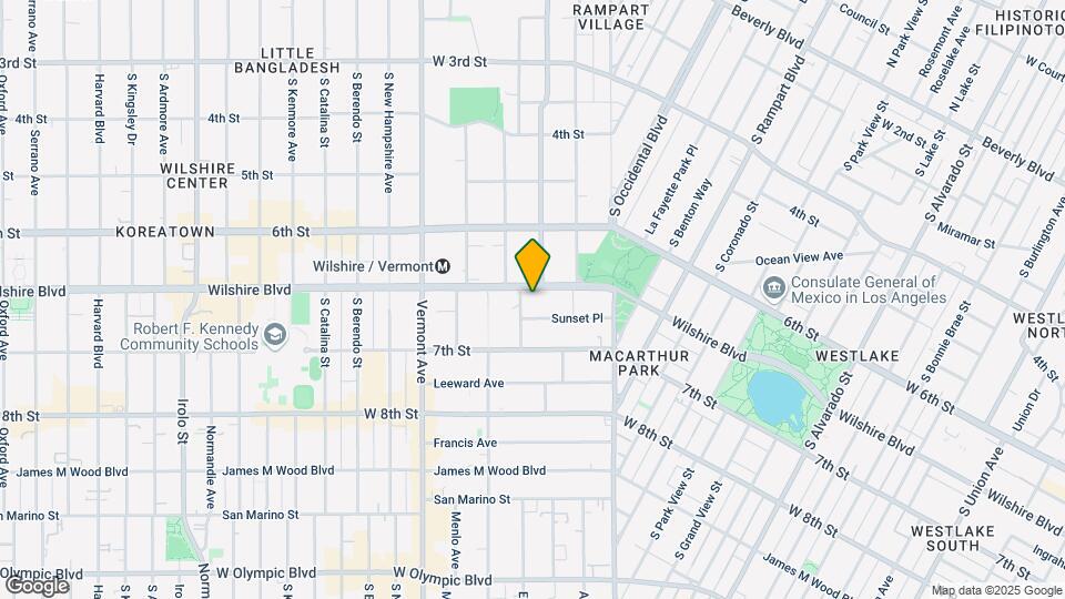 3016-3020 W Wilshire Blvd Map and Location Details