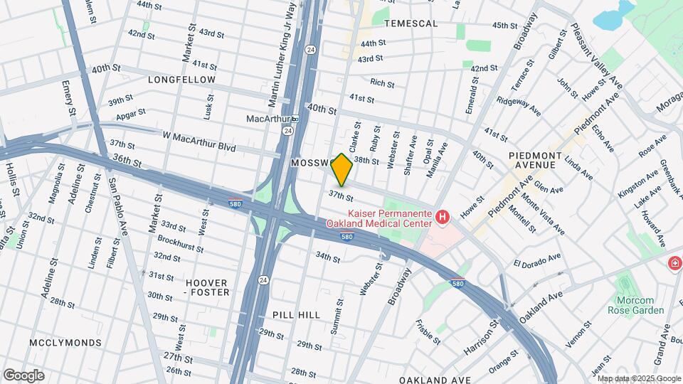 480 37th St Mapa y Detalles de la Ubicación