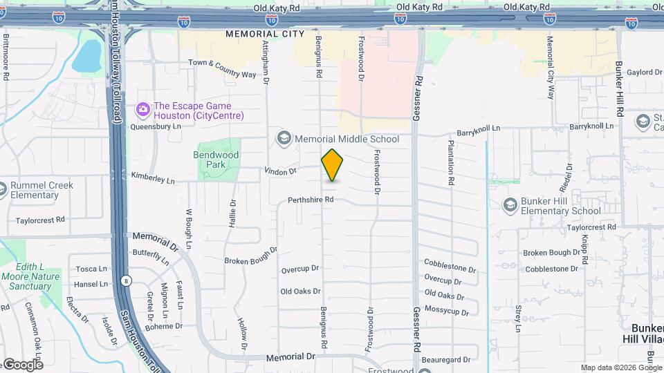 12458 Woodthorpe Ln Map and Location Details