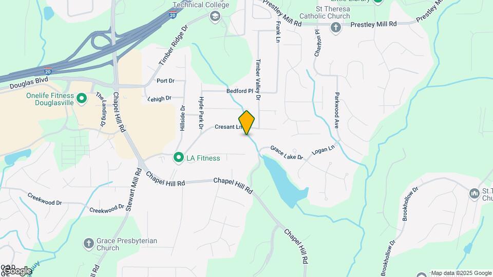 4610 Cresant Ln Map and Location Details