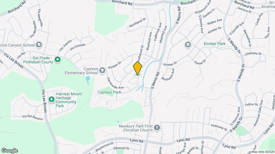 3865 Angeline St Map and Location Details