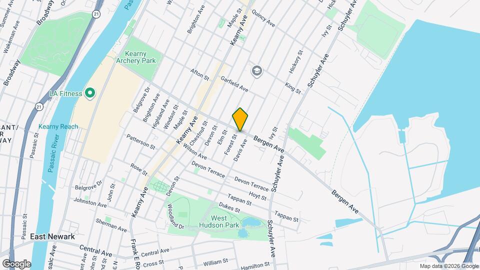 224 Bergen Ave Map and Location Details