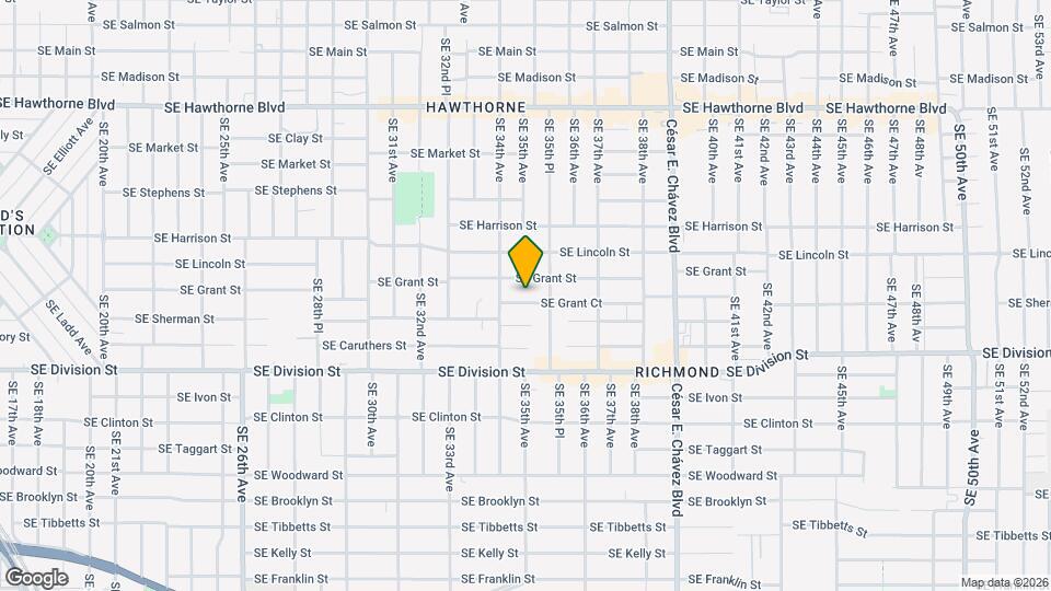 3443 SE Grant Ct Mapa y Detalles de la Ubicación