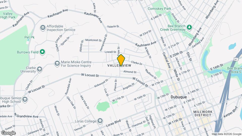 2122 Foye St, Unit 2122 Foye St Mapa y Detalles de la Ubicación