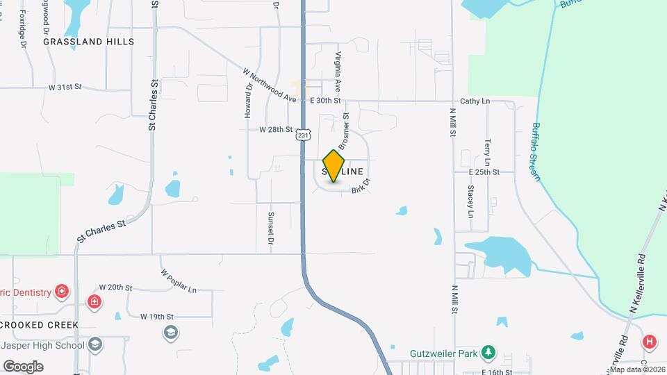 2526 Birk Dr Map and Location Details