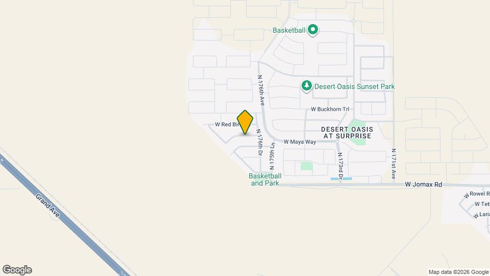 17669 W Maya Way Mapa y Detalles de la Ubicación