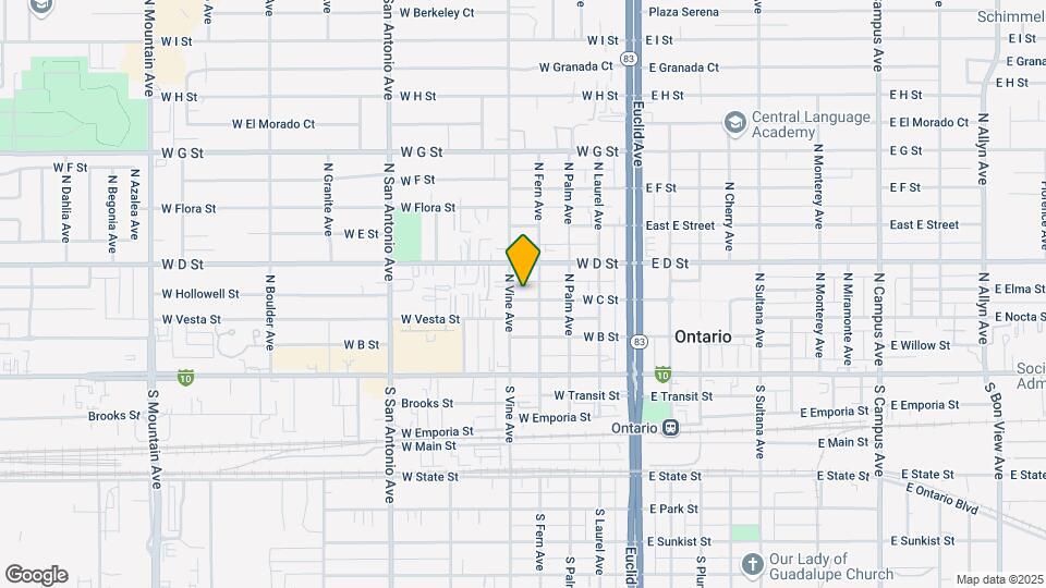 418 W C St Map and Location Details