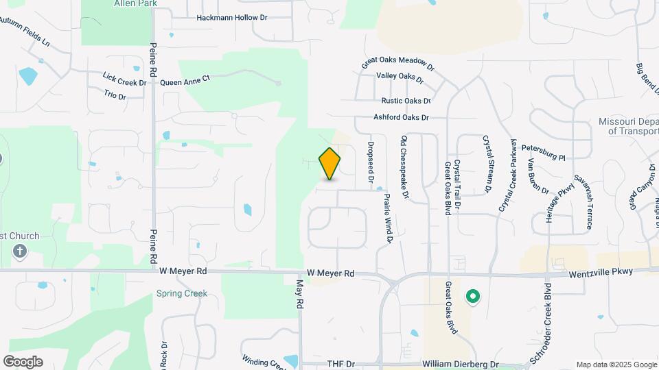231 Burrograss Dr Map and Location Details