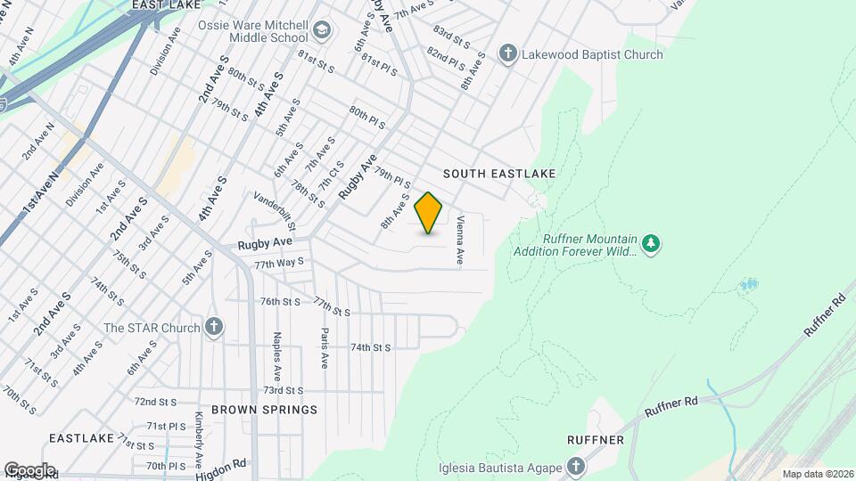 855 78th St S Map and Location Details