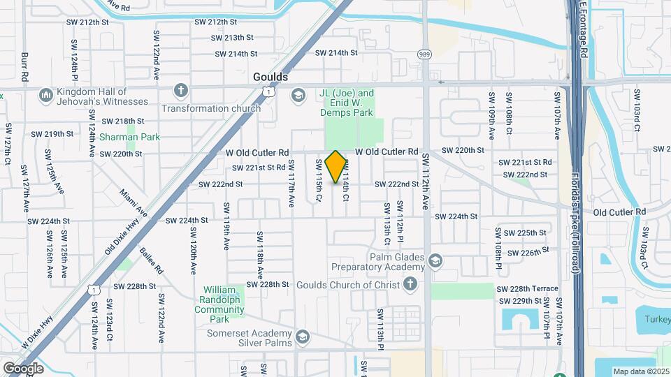 22205 SW 115th Ave Map and Location Details
