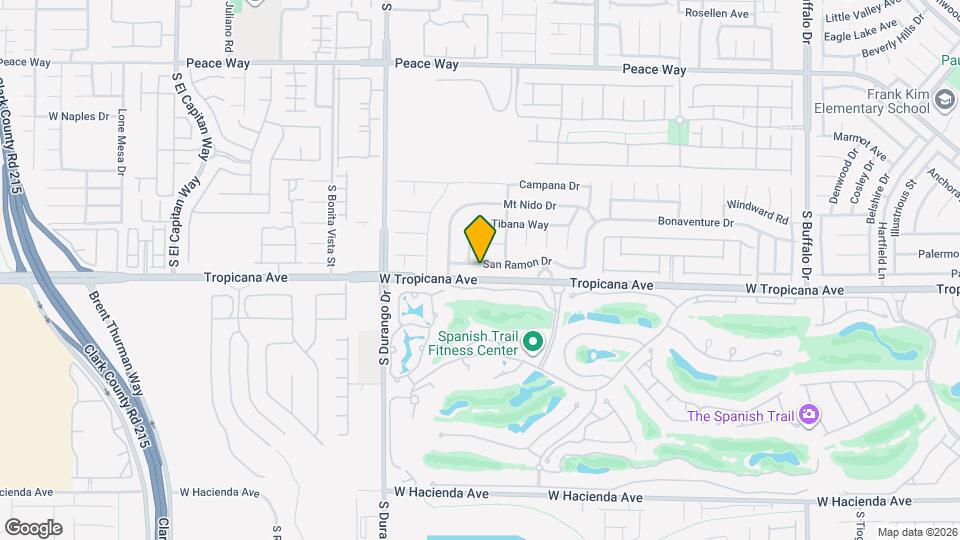 8417 San Ramon Dr Map and Location Details