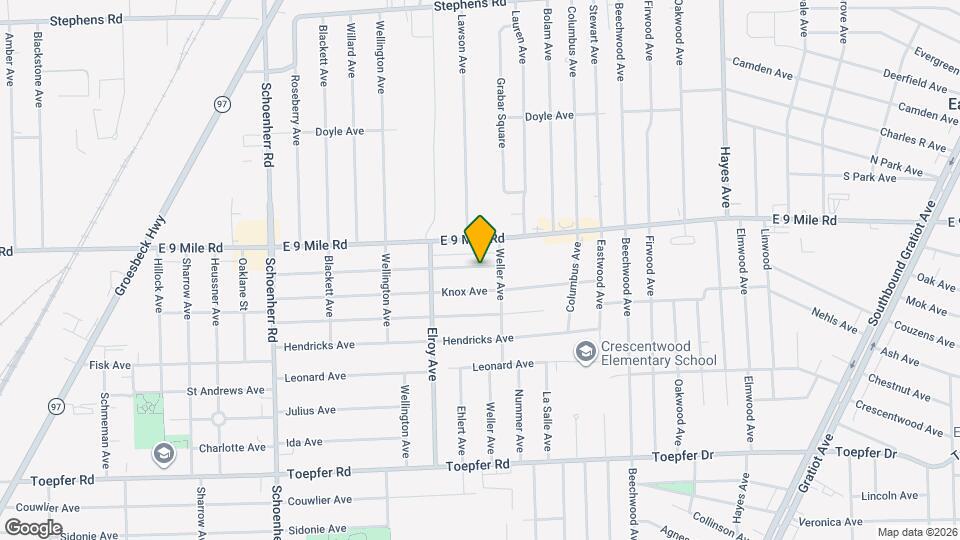 14310 Hobart Ave Map and Location Details