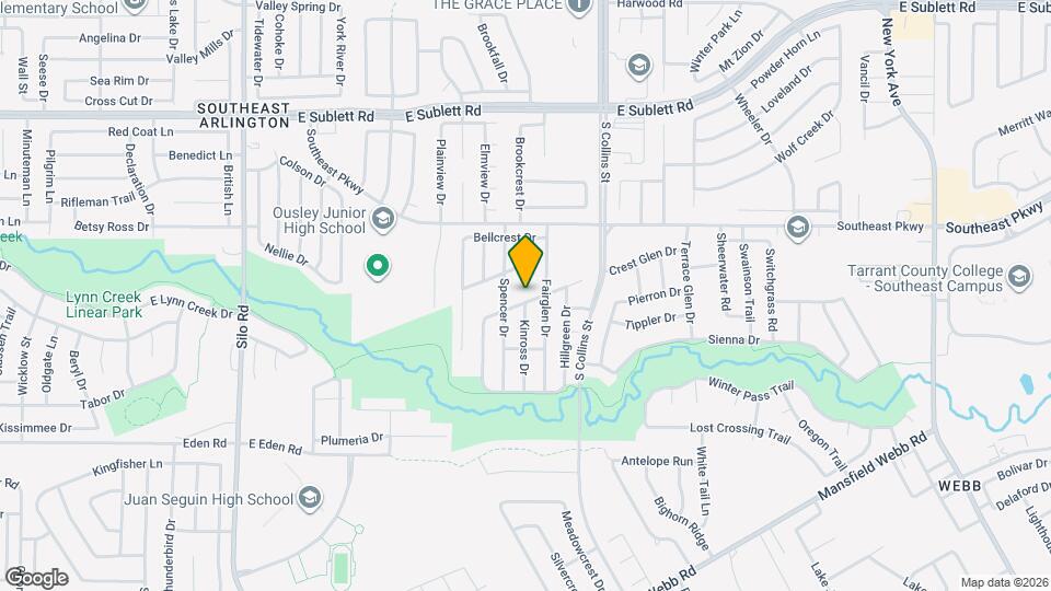 1109 Eastwick Dr Map and Location Details