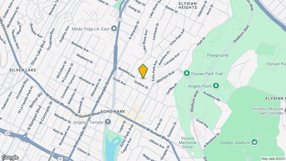 1548 Lucretia Ave-Unit -1552 1/4 Map and Location Details