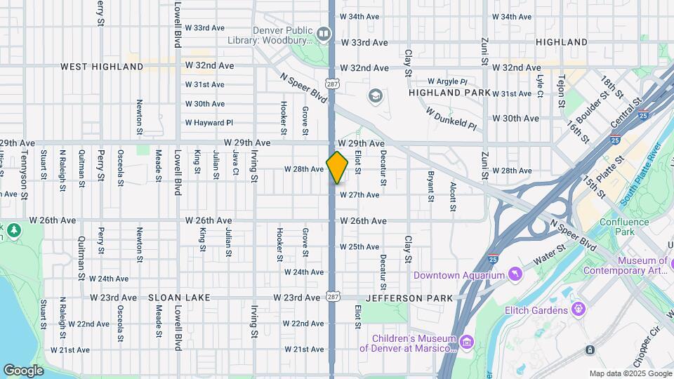 2700 Federal Blvd Mapa y Detalles de la Ubicación