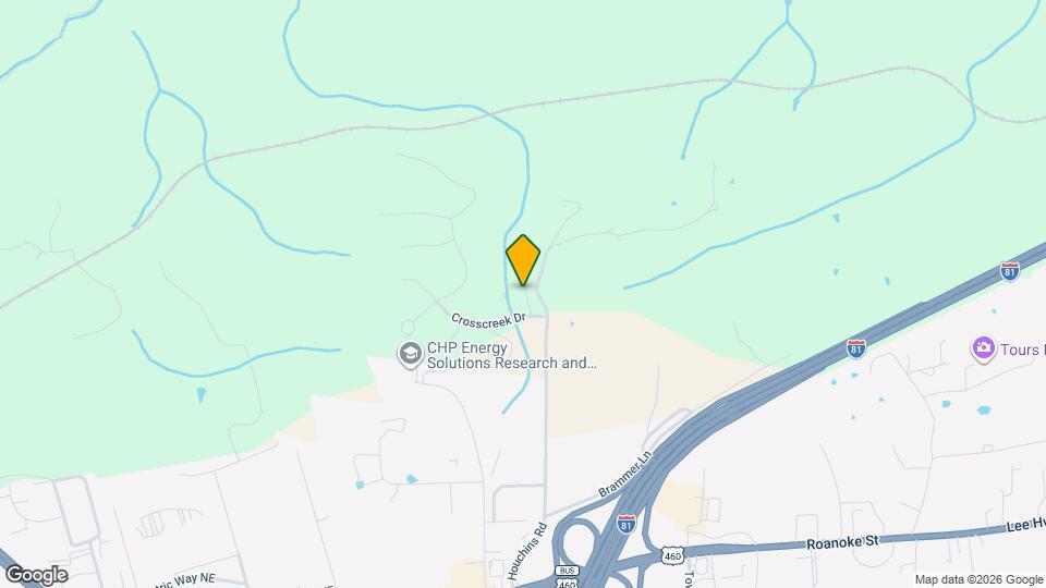 1021 Green Ridge Rd Map and Location Details