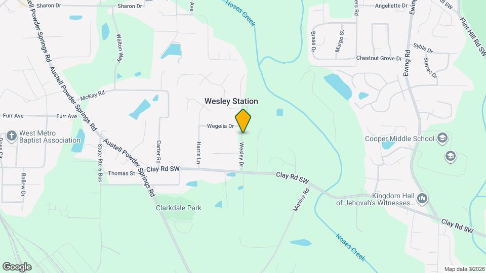 4553 Wesley Dr Mapa y Detalles de la Ubicación