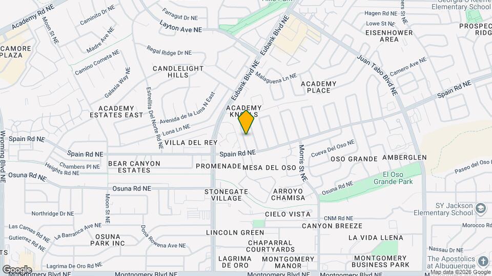 5316 Van Christopher Dr NE Map and Location Details