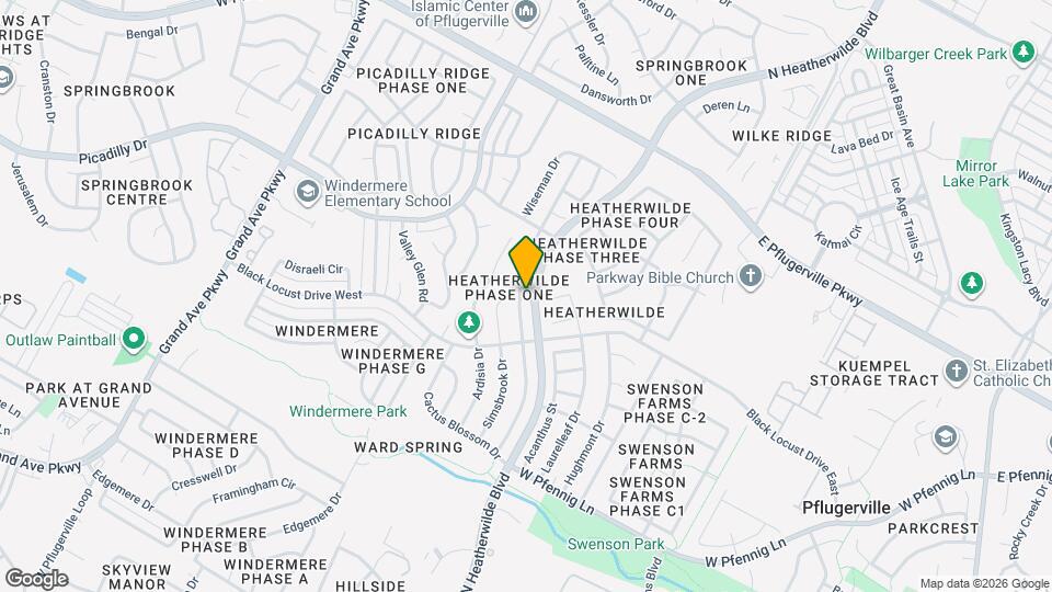 17131 Dashwood Creek Dr Map and Location Details