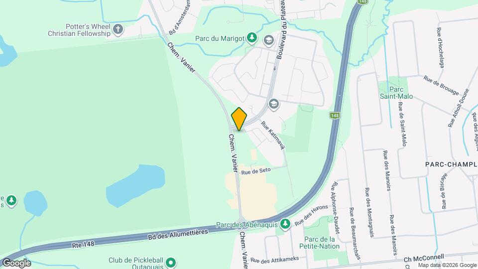 595 Chemin Vanier Map and Location Details