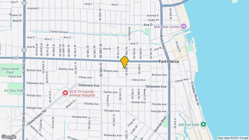 125 S 10th St Map and Location Details