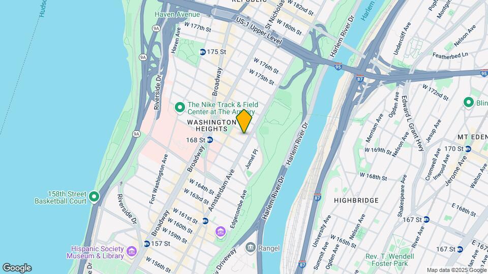 2204-2206 Amsterdam Ave Map and Location Details