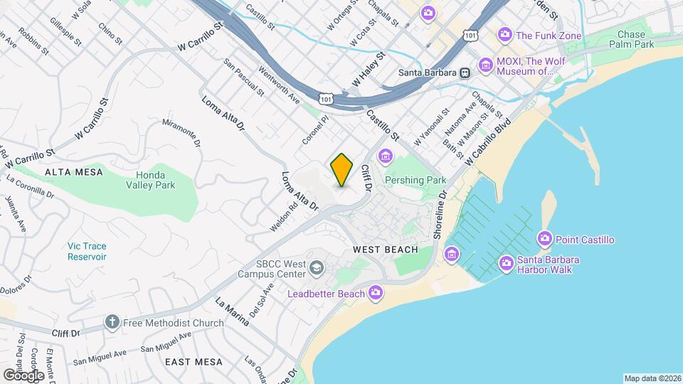 219 Ladera St, Unit 2 Map and Location Details