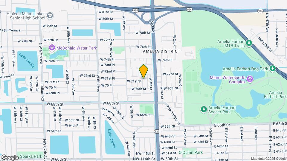 7107 W 4th Way, Unit B2 Mapa y Detalles de la Ubicación